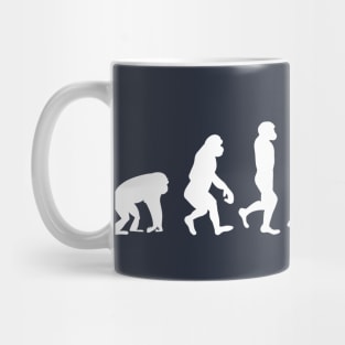 Fishing Evolution l Sitting Fisherman gift Mug